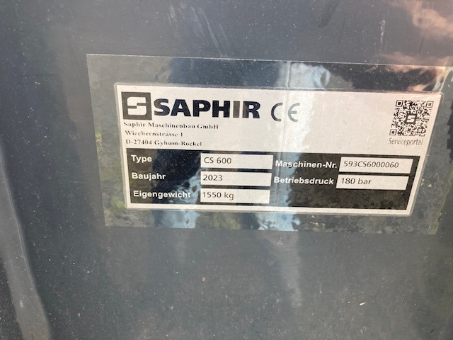 Saphir ClearStar 600 Strohstriegel - Egge: das Bild 2 Saphir ClearStar 600 Strohstriegel - Egge: das Bild 2