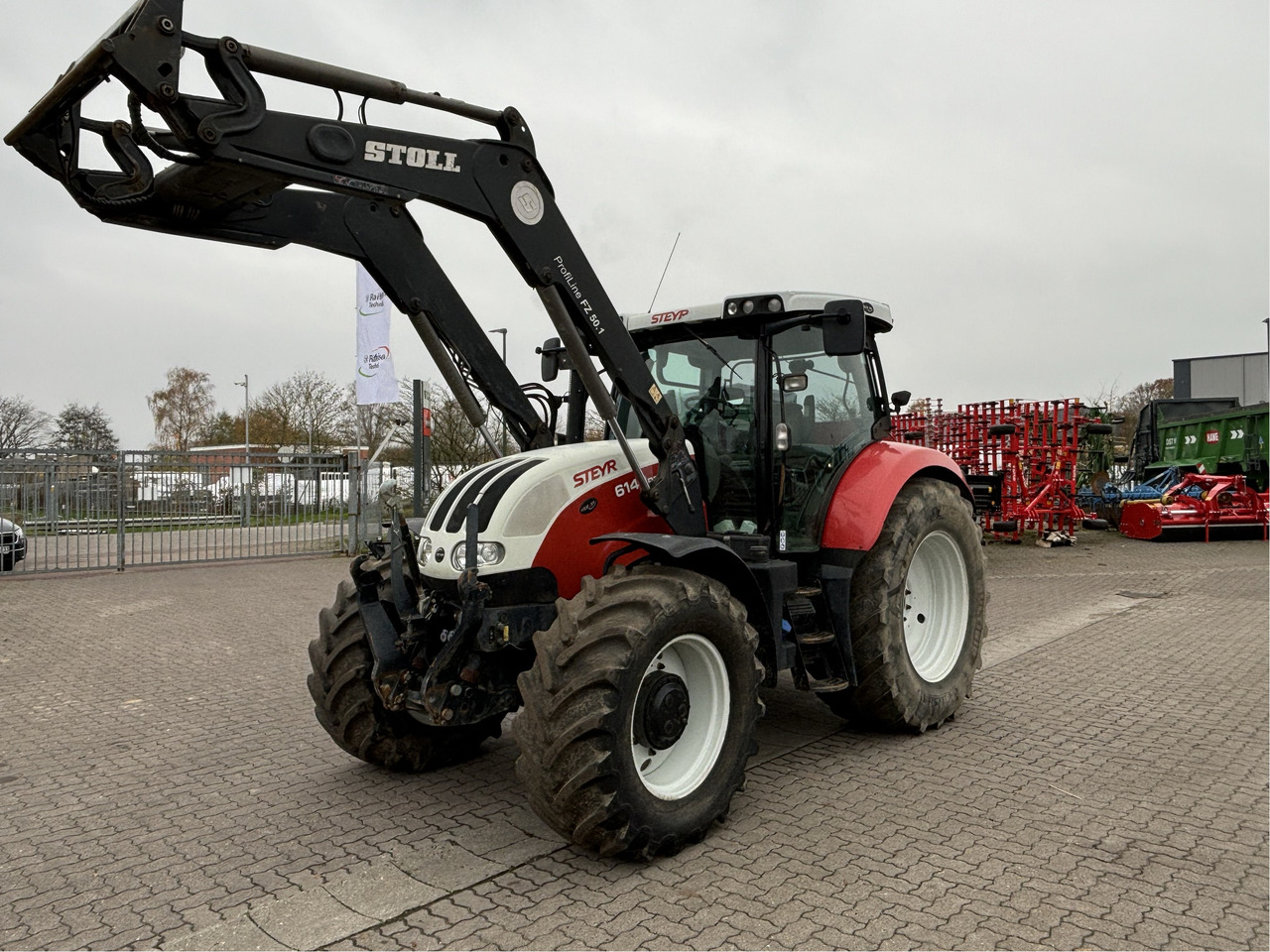 Steyr 6140 Profi - Traktor: das Bild 1 Steyr 6140 Profi - Traktor: das Bild 1
