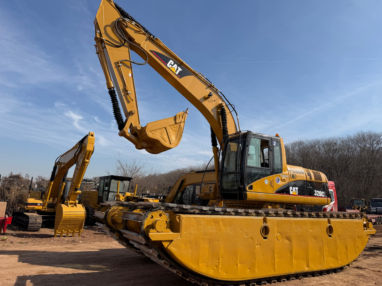 CAT 320CL - Amphibische Bagger: das Bild 5 CAT 320CL - Amphibische Bagger: das Bild 5