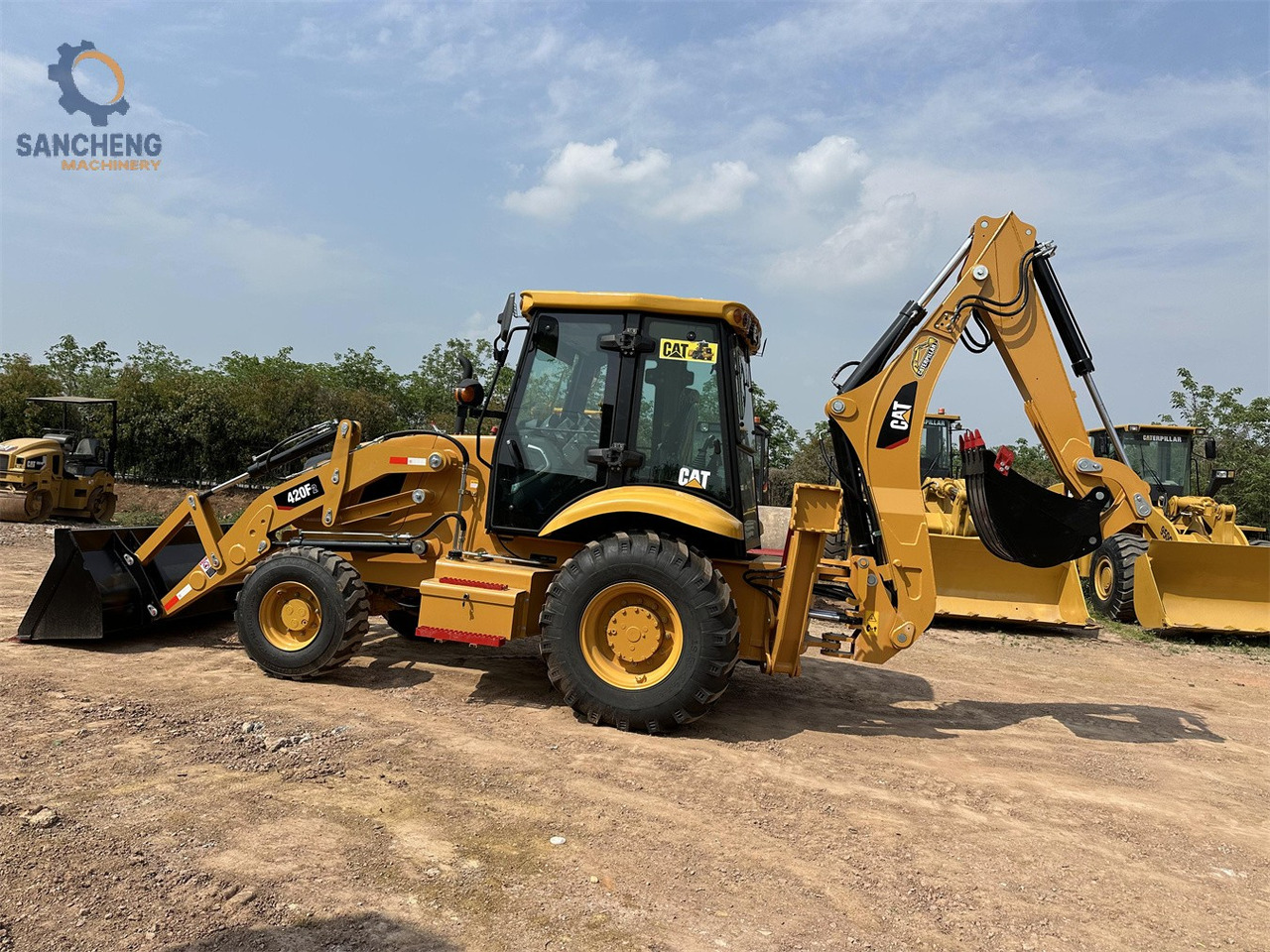 CAT 420F2 - Baggerlader: das Bild 2 CAT 420F2 - Baggerlader: das Bild 2