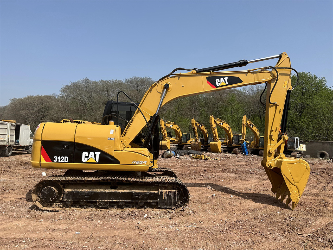 Caterpillar 312D - Minibagger: das Bild 1 Caterpillar 312D - Minibagger: das Bild 1