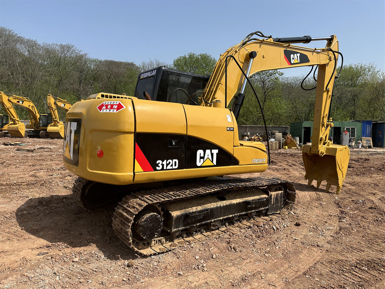 Caterpillar 312D - Minibagger: das Bild 1 Caterpillar 312D - Minibagger: das Bild 1