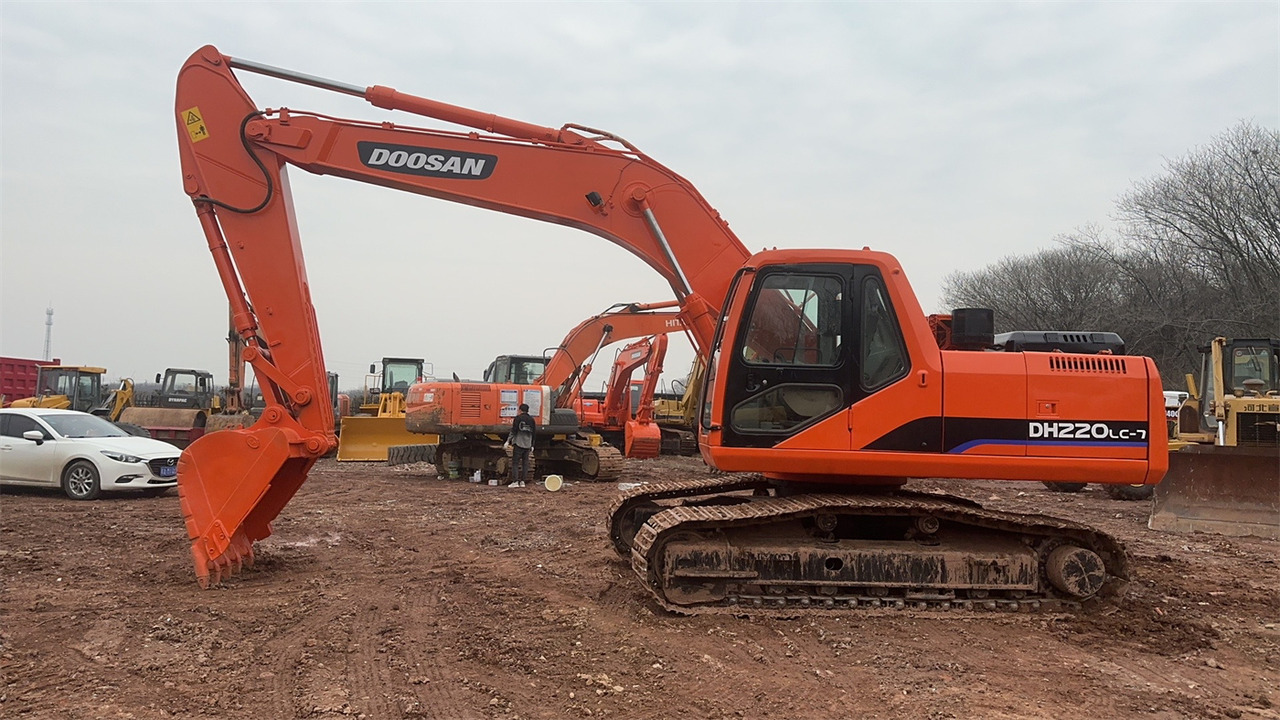 DOOSAN DH220 - Kettenbagger: das Bild 1 DOOSAN DH220 - Kettenbagger: das Bild 1