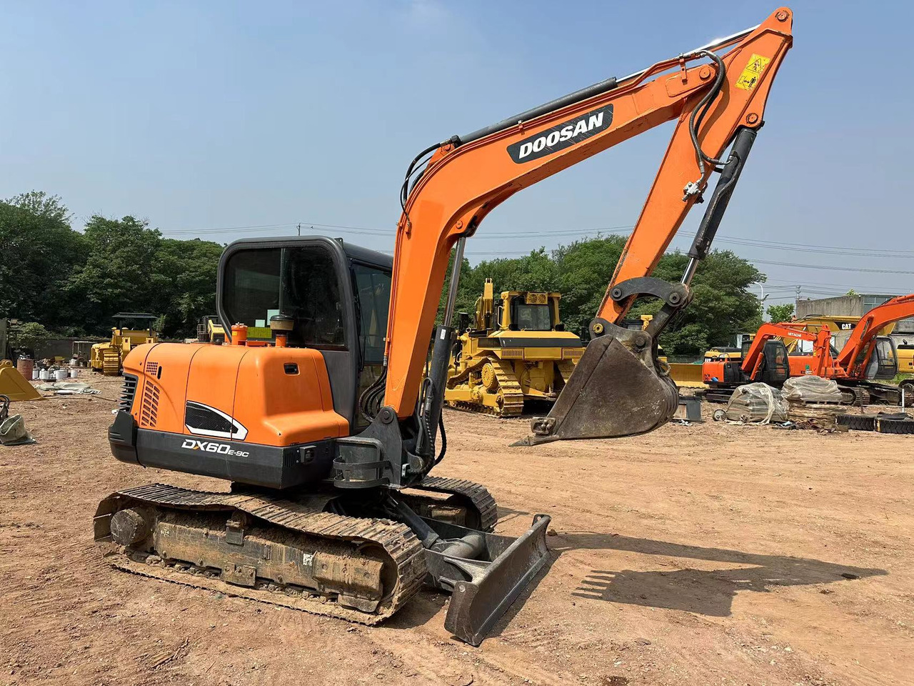 DOOSAN DX60 - Kettenbagger: das Bild 1 DOOSAN DX60 - Kettenbagger: das Bild 1