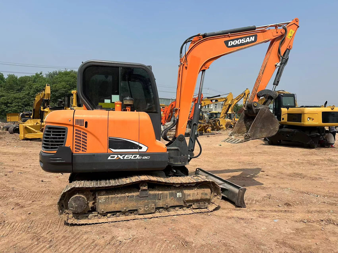 DOOSAN DX60 - Kettenbagger: das Bild 1 DOOSAN DX60 - Kettenbagger: das Bild 1