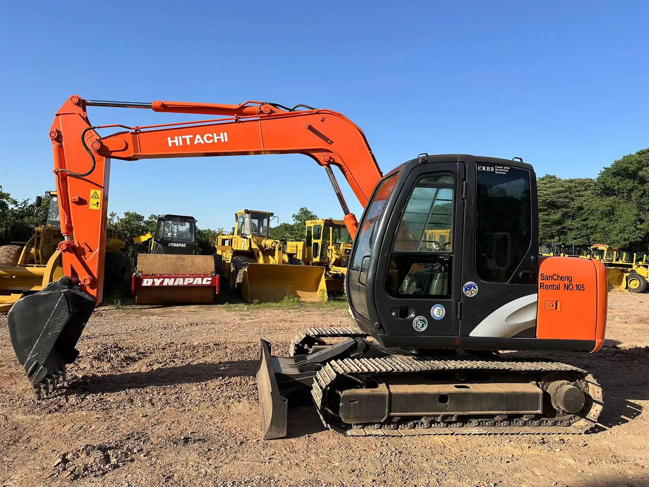 HITACHI ZAXIS ZX70 - Minibagger: das Bild 3 HITACHI ZAXIS ZX70 - Minibagger: das Bild 3