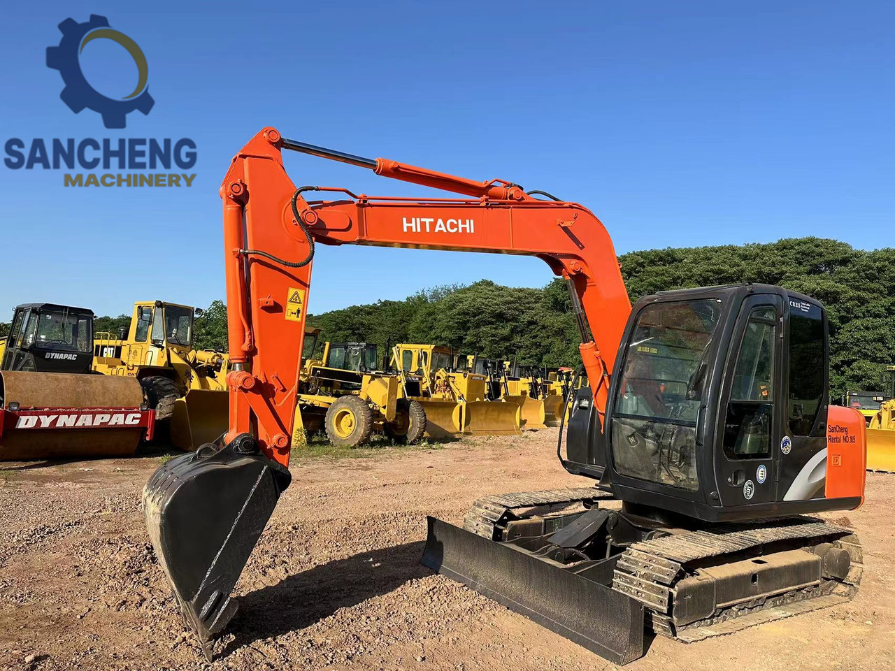 HITACHI ZAXIS ZX70 - Minibagger: das Bild 2 HITACHI ZAXIS ZX70 - Minibagger: das Bild 2
