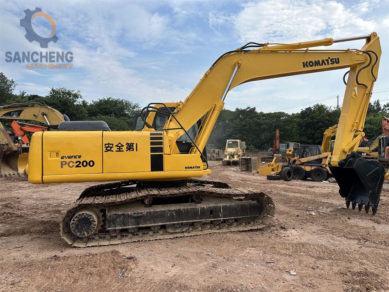 KOMATSU PC200-6 - Kettenbagger: das Bild 2 KOMATSU PC200-6 - Kettenbagger: das Bild 2