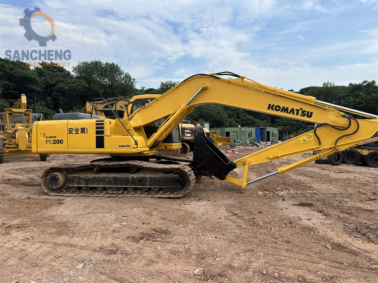 KOMATSU PC200-6 - Kettenbagger: das Bild 3 KOMATSU PC200-6 - Kettenbagger: das Bild 3