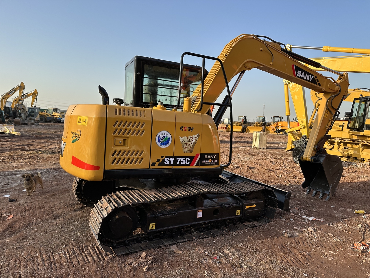 SANY 75C - Minibagger: das Bild 2 SANY 75C - Minibagger: das Bild 2