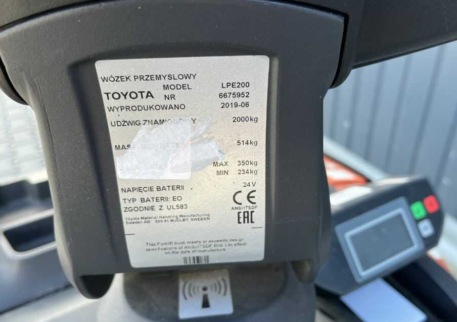 BT LPE200 - Niederhubwagen: das Bild 4 BT LPE200 - Niederhubwagen: das Bild 4