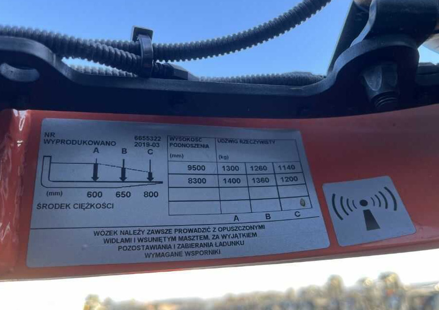 BT RRE140H - Schubmaststapler: das Bild 5 BT RRE140H - Schubmaststapler: das Bild 5