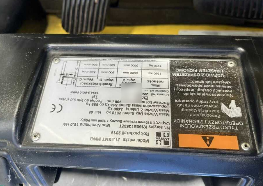 Hyster J1.6XNT - Elektrostapler: das Bild 4 Hyster J1.6XNT - Elektrostapler: das Bild 4