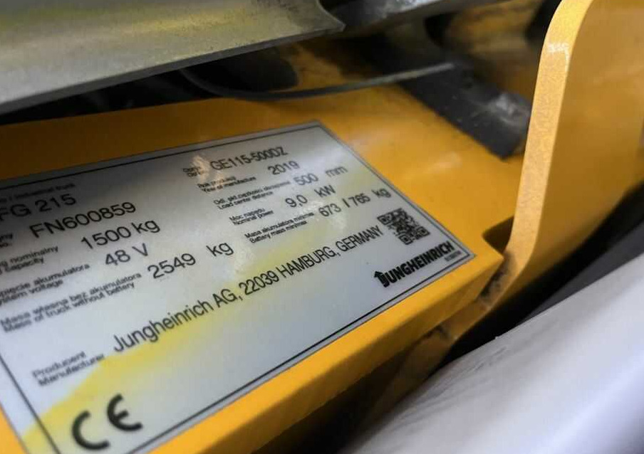Jungheinrich EFG215 - Elektrostapler: das Bild 4 Jungheinrich EFG215 - Elektrostapler: das Bild 4