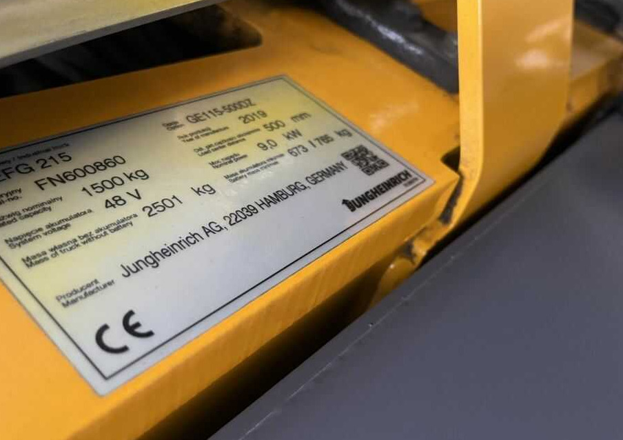 Jungheinrich EFG215 - Elektrostapler: das Bild 4 Jungheinrich EFG215 - Elektrostapler: das Bild 4