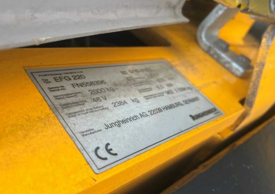 Jungheinrich EFG220 - Elektrostapler: das Bild 5 Jungheinrich EFG220 - Elektrostapler: das Bild 5