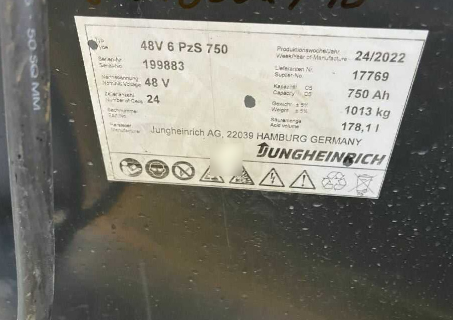 Jungheinrich EFG220 - Elektrostapler: das Bild 5 Jungheinrich EFG220 - Elektrostapler: das Bild 5