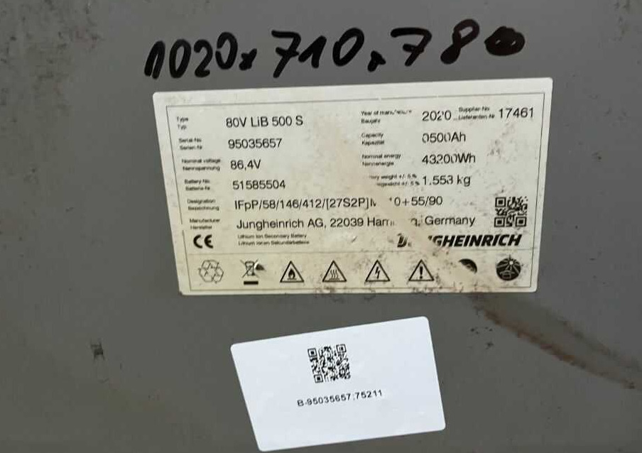 Jungheinrich EFG425k - Elektrostapler: das Bild 5 Jungheinrich EFG425k - Elektrostapler: das Bild 5