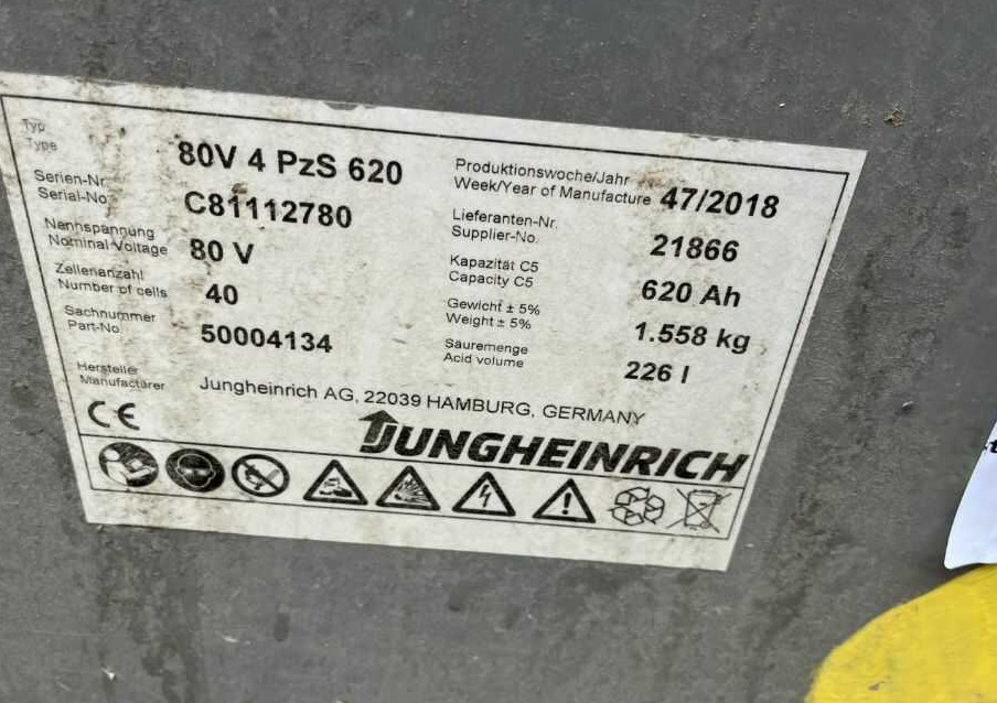 Jungheinrich EFG425k - Elektrostapler: das Bild 4 Jungheinrich EFG425k - Elektrostapler: das Bild 4