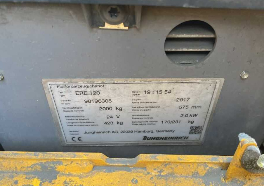 Jungheinrich ERE120 - Hochhubwagen: das Bild 4 Jungheinrich ERE120 - Hochhubwagen: das Bild 4