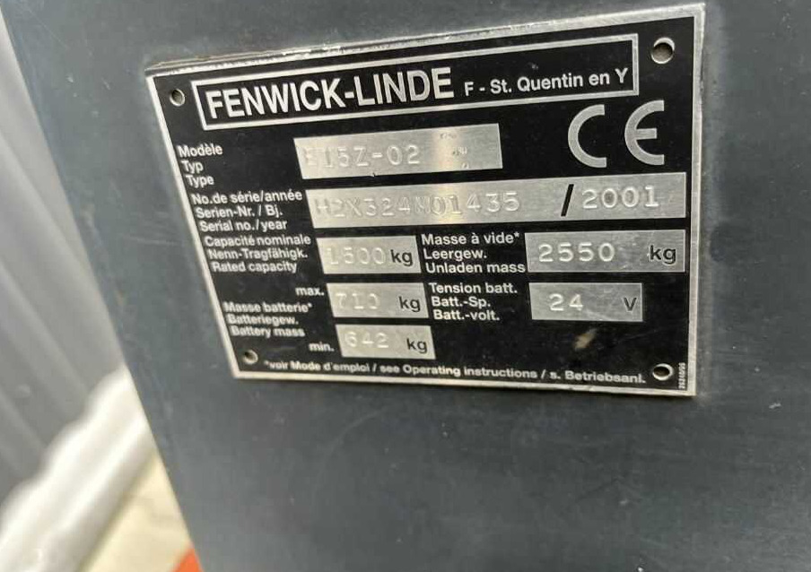 Linde E15 - Elektrostapler: das Bild 4 Linde E15 - Elektrostapler: das Bild 4