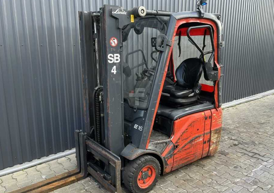 Linde E16-01 - Elektrostapler: das Bild 1 Linde E16-01 - Elektrostapler: das Bild 1