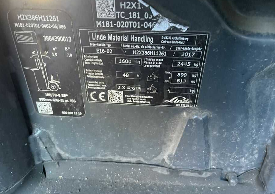 Linde E16-02 - Elektrostapler: das Bild 4 Linde E16-02 - Elektrostapler: das Bild 4