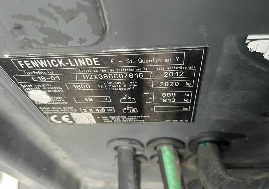 Linde E18-01 - Elektrostapler: das Bild 4 Linde E18-01 - Elektrostapler: das Bild 4