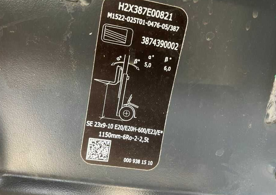 Linde E20-01 - Elektrostapler: das Bild 5 Linde E20-01 - Elektrostapler: das Bild 5