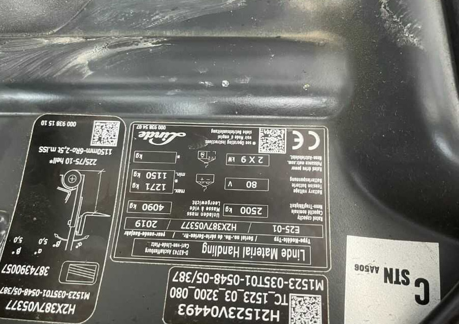 Linde E25-01 - Elektrostapler: das Bild 4 Linde E25-01 - Elektrostapler: das Bild 4