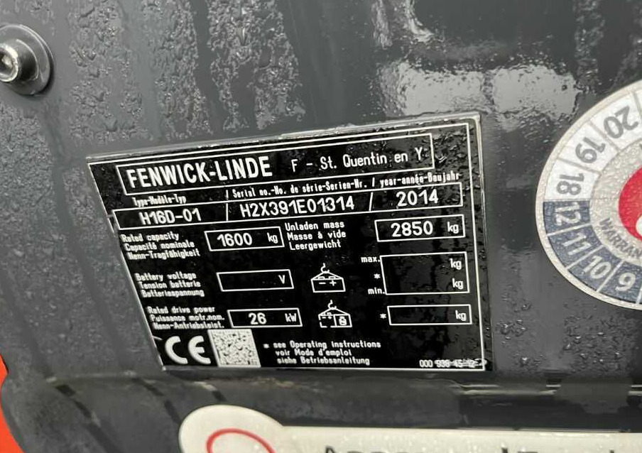 Linde H16D-01 - Dieselstapler: das Bild 4 Linde H16D-01 - Dieselstapler: das Bild 4