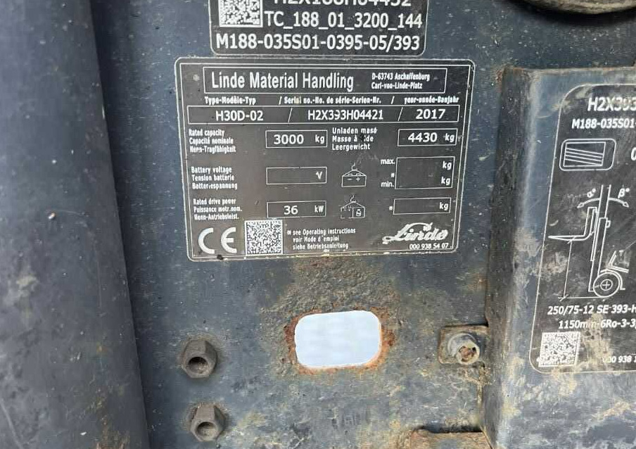 Linde H35D-02 - Dieselstapler: das Bild 4 Linde H35D-02 - Dieselstapler: das Bild 4