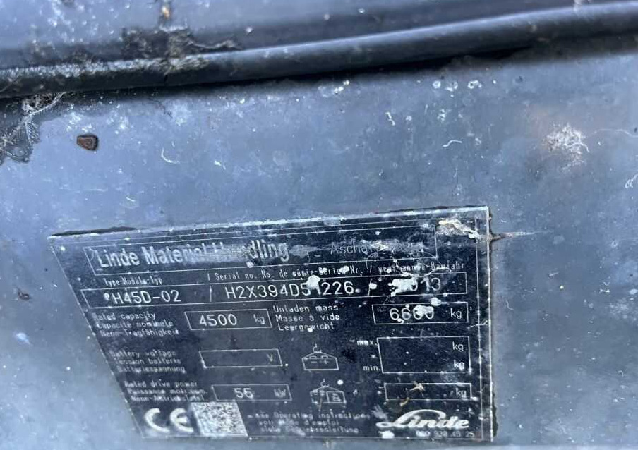 Linde H45D-02 - Dieselstapler: das Bild 4 Linde H45D-02 - Dieselstapler: das Bild 4