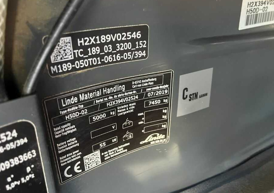 Linde H50D-02 - Dieselstapler: das Bild 4 Linde H50D-02 - Dieselstapler: das Bild 4