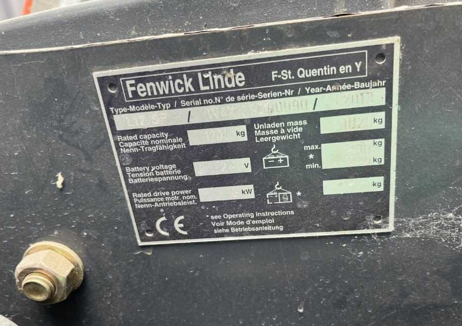 Linde L12SP - Hochhubwagen: das Bild 4 Linde L12SP - Hochhubwagen: das Bild 4