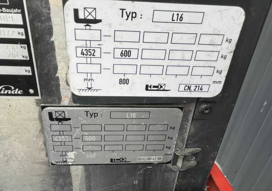 Linde L16 - Hochhubwagen: das Bild 4 Linde L16 - Hochhubwagen: das Bild 4