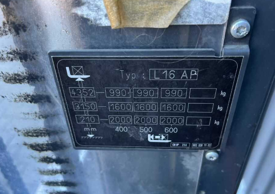 Linde L16APi - Hochhubwagen: das Bild 5 Linde L16APi - Hochhubwagen: das Bild 5