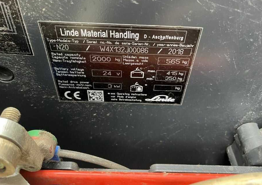 Linde N20 - Kommissionierer: das Bild 4 Linde N20 - Kommissionierer: das Bild 4