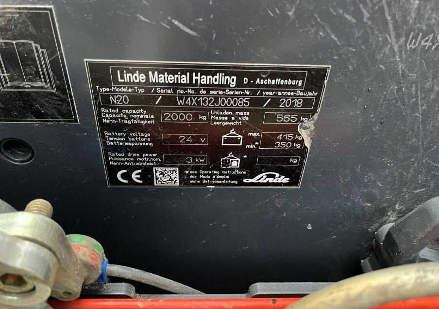 Linde N20 - Kommissionierer: das Bild 4 Linde N20 - Kommissionierer: das Bild 4