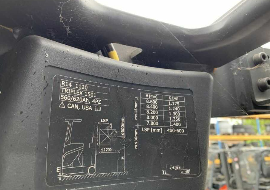 Linde R14-01 - Schubmaststapler: das Bild 5 Linde R14-01 - Schubmaststapler: das Bild 5