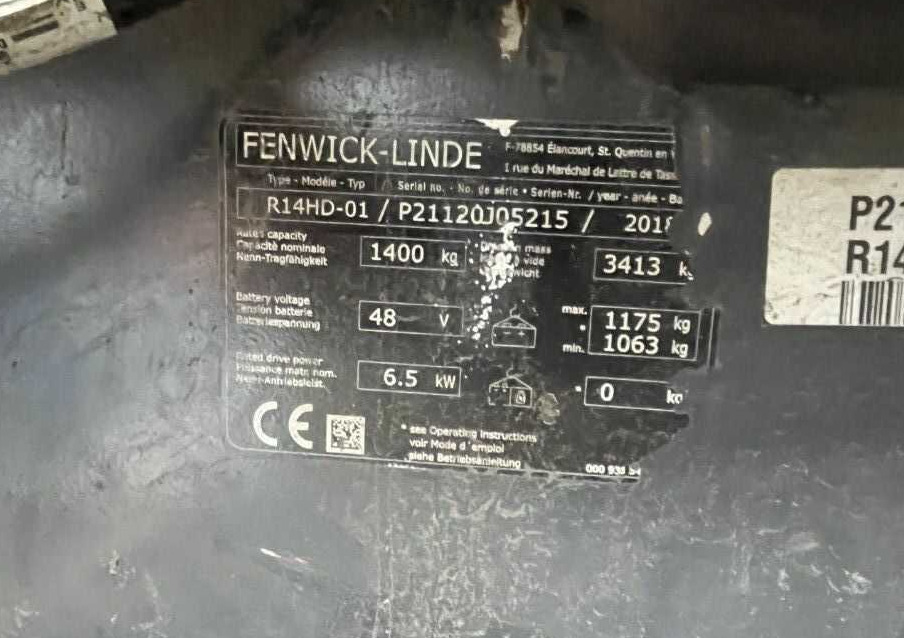 Linde R14HD-01 - Schubmaststapler: das Bild 4 Linde R14HD-01 - Schubmaststapler: das Bild 4