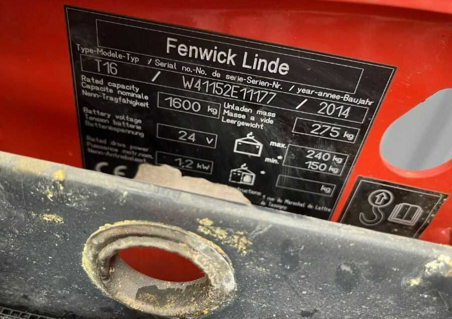 Linde T16 - Niederhubwagen: das Bild 4 Linde T16 - Niederhubwagen: das Bild 4