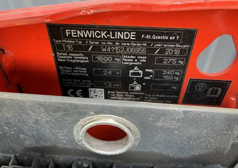 Linde T16 - Niederhubwagen: das Bild 4 Linde T16 - Niederhubwagen: das Bild 4