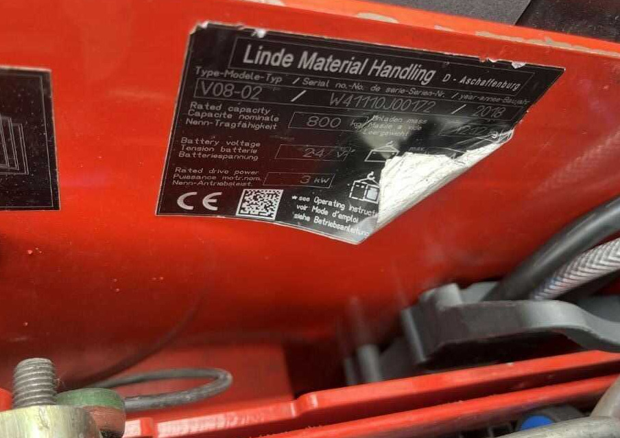 Linde V08-02 - Kommissionierer: das Bild 4 Linde V08-02 - Kommissionierer: das Bild 4