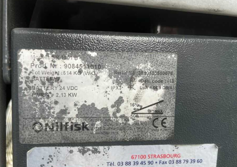 Nilfisk SR1301B - Industriestaubsauger: das Bild 4 Nilfisk SR1301B - Industriestaubsauger: das Bild 4