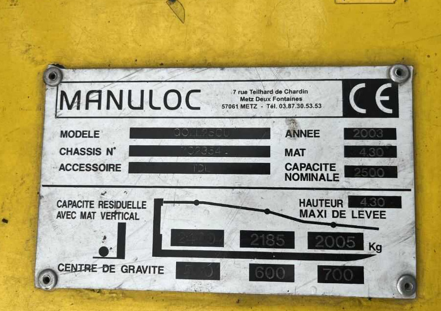 Nissan Q02L25CU - Elektrostapler: das Bild 4 Nissan Q02L25CU - Elektrostapler: das Bild 4