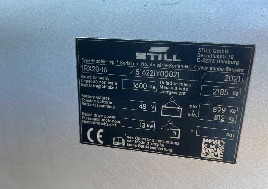 Still RX20-16 - Elektrostapler: das Bild 4 Still RX20-16 - Elektrostapler: das Bild 4