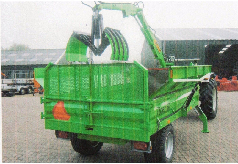 Kipper met opbouwkraan - Kipper Anhänger: das Bild 3 Kipper met opbouwkraan - Kipper Anhänger: das Bild 3