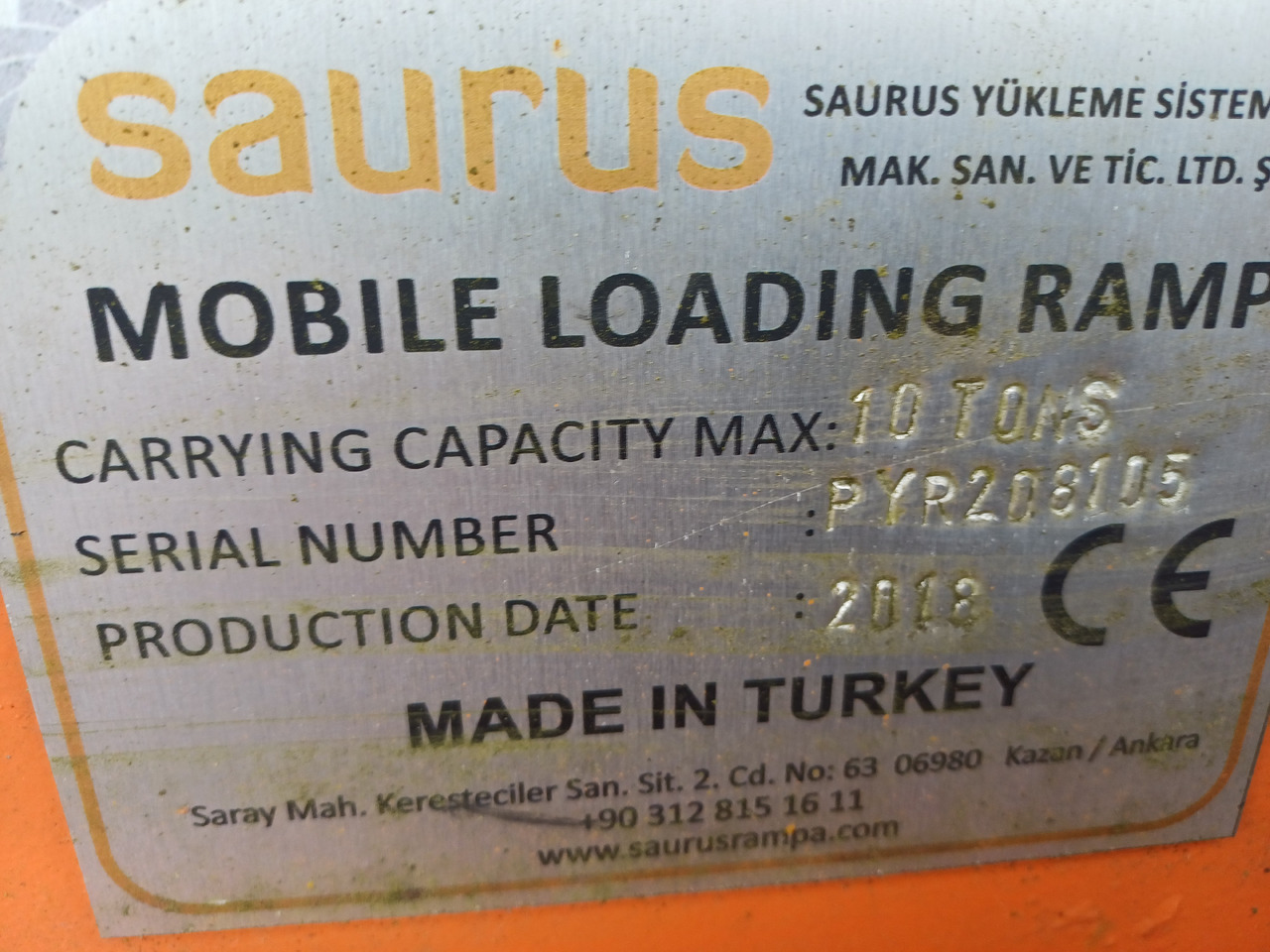 Saurus - Verladerampe: das Bild 3 Saurus - Verladerampe: das Bild 3