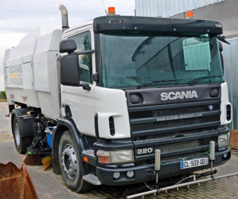 SCARAB Scania 220 Scarab Magnum - Kehrmaschine: das Bild 1 SCARAB Scania 220 Scarab Magnum - Kehrmaschine: das Bild 1